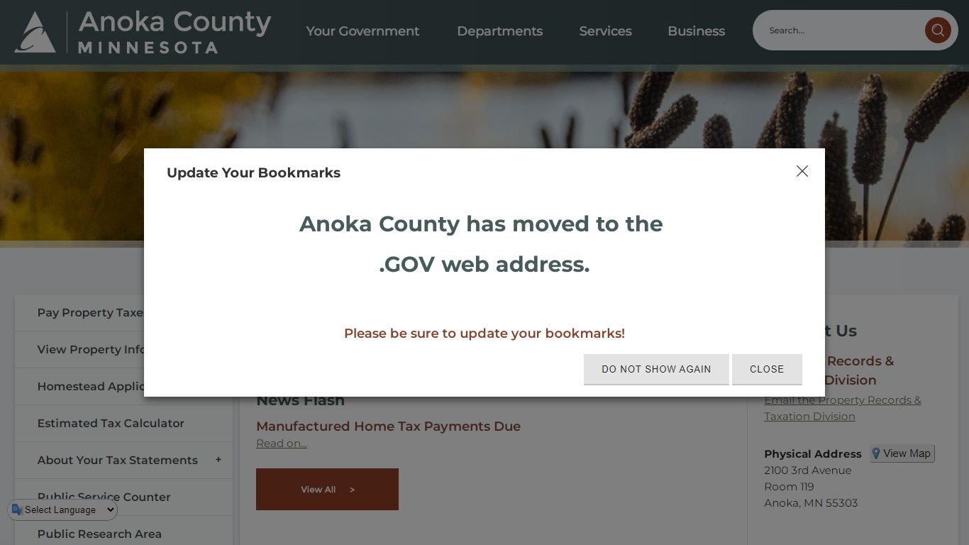 Records, Taxation & Assessment | Anoka County, MN - Official Website